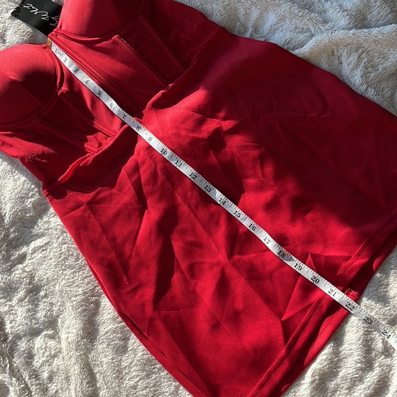 Dress mini dress red size small NWT - Picture 5 of 5